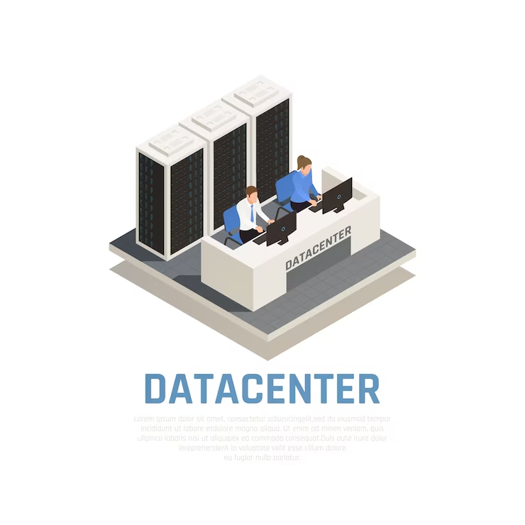 Illustration of Data Center